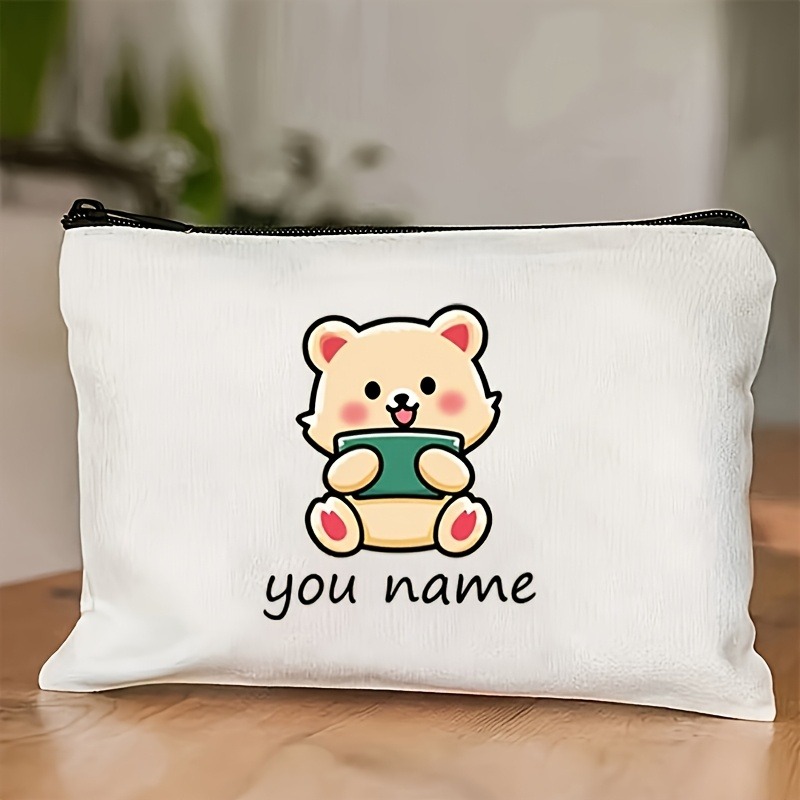 Beauty Makeup Names - Customize your name. Makeup bag. Organizer