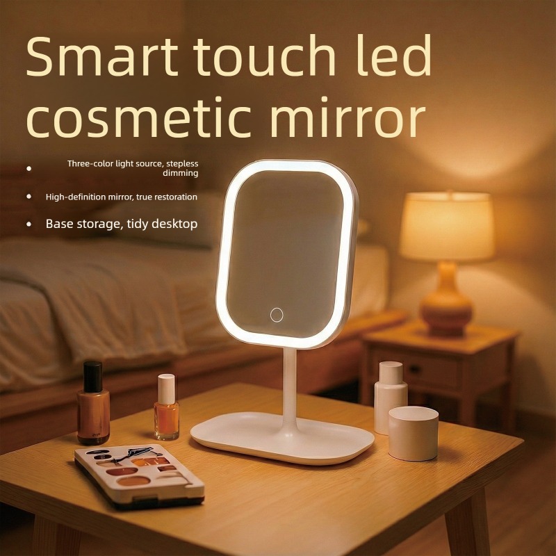 Beauty Makeup Vanity - New LED Modern Desktop Vanity Mirror