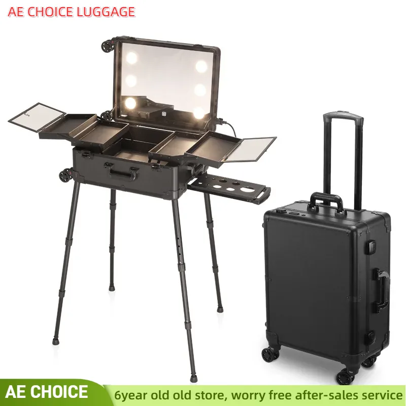 Travel folding cosmetic trolle - огляд і ціна Beauty Makeup Trolley