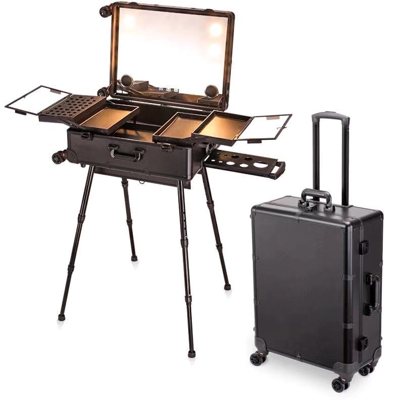 Travel folding cosmetic trolle - огляд і ціна Beauty Makeup Trolley