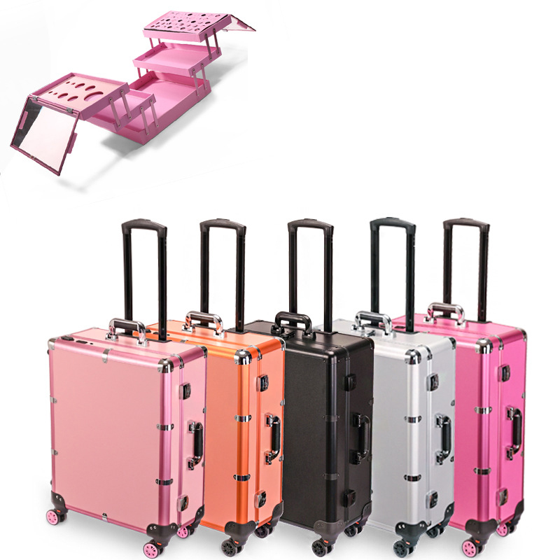 Travel folding cosmetic trolle - огляд і ціна Beauty Makeup Trolley