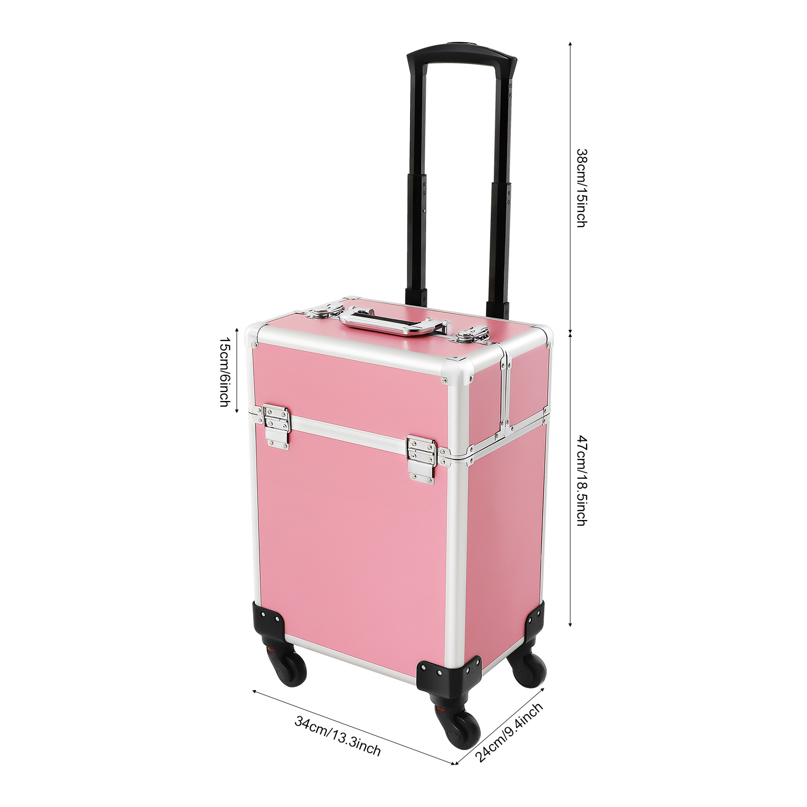 Rolling Makeup Train Case Cosm - огляд і ціна Beauty Makeup Trolley