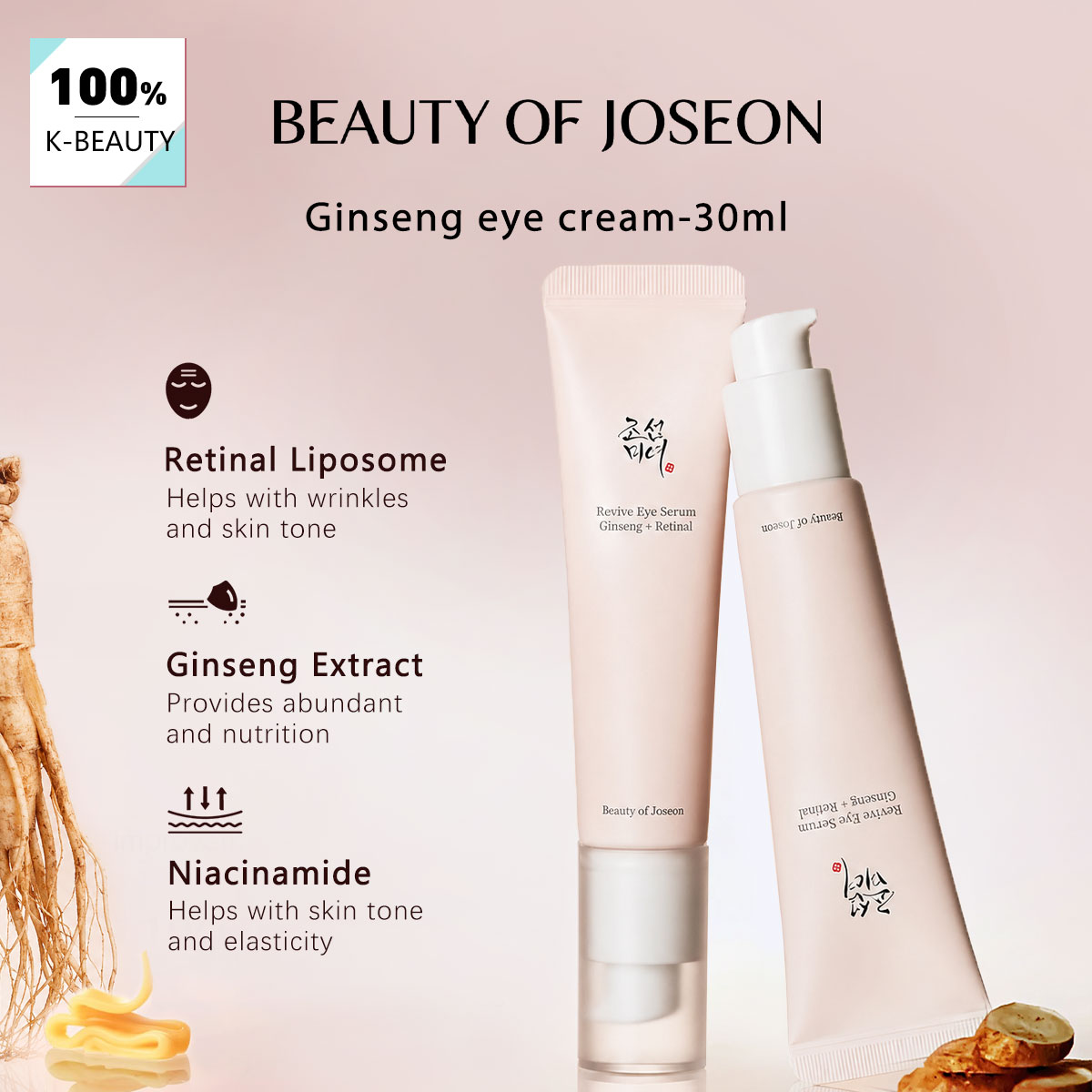 BEAUTY OF JOSEON Ginseng Eye C - огляд і ціна Beauty Of Joseon Makeup