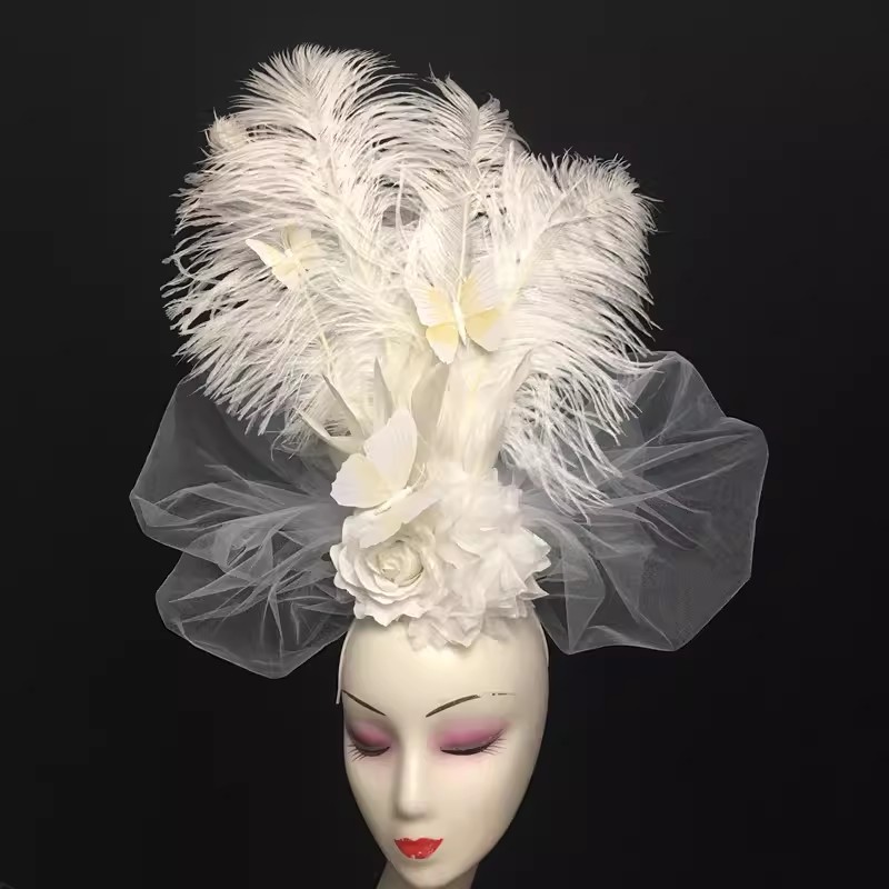 New White Beautiful Feather Fl - огляд і ціна Beauty Makeup Events