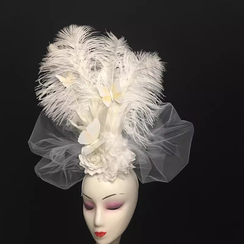 New White Beautiful Feather Fl - огляд і ціна Beauty Makeup Events