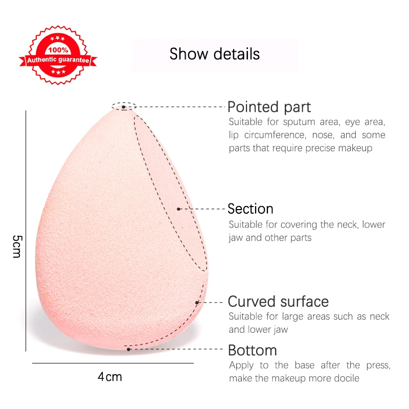 20/5/1pcs Makeup Sponge Concea - огляд і ціна Beauty Blender In Makeup