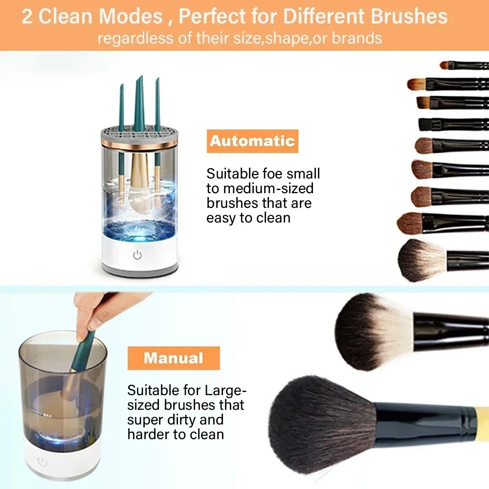 Automatic Electric Makeup Brus - огляд і ціна Beauty Makeup Vanity