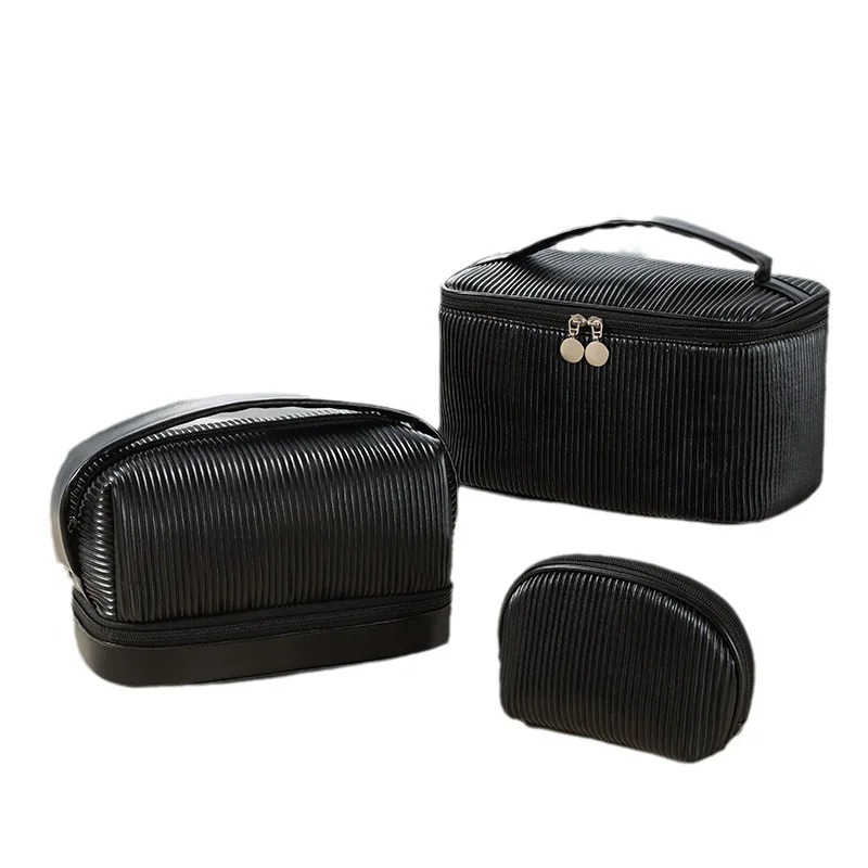 Cute Solid Color PU Leather Ma - огляд і ціна Makeup Organizer