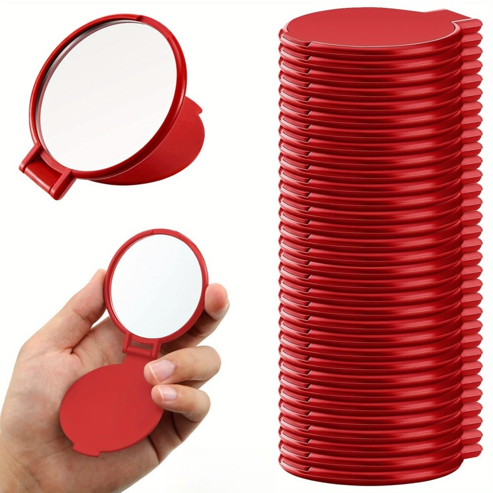 10-50Pcs Red Mini Round Foldin - огляд і ціна Beauty Makeup Events