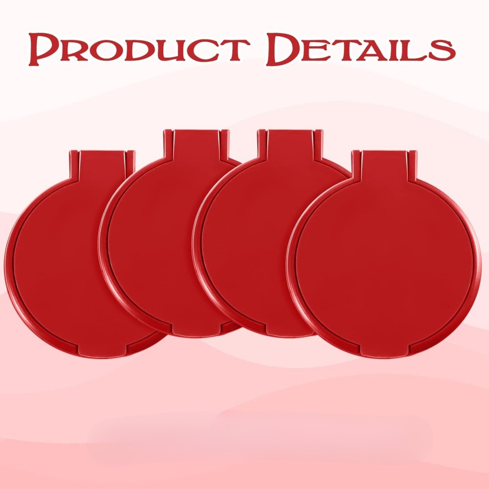 10-50Pcs Red Mini Round Foldin - огляд і ціна Beauty Makeup Events