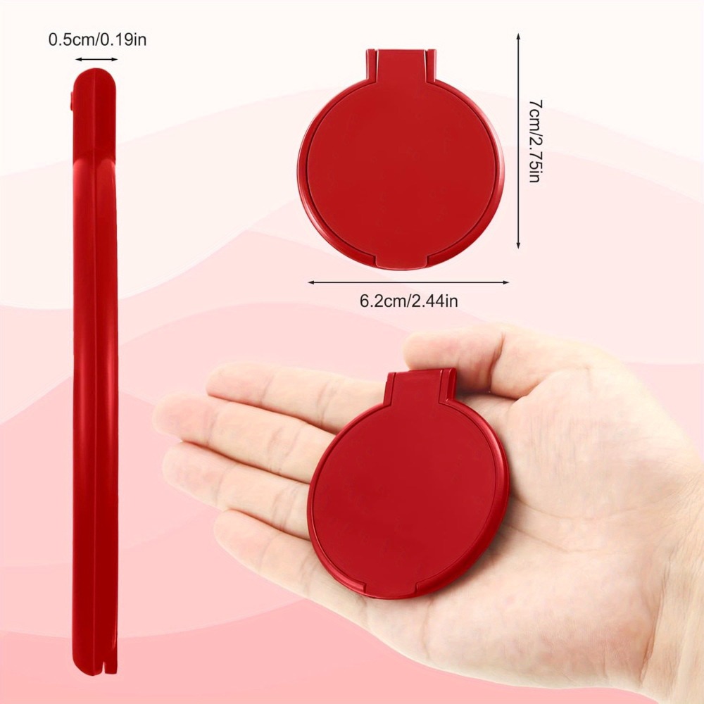10-50Pcs Red Mini Round Foldin - огляд і ціна Beauty Makeup Events