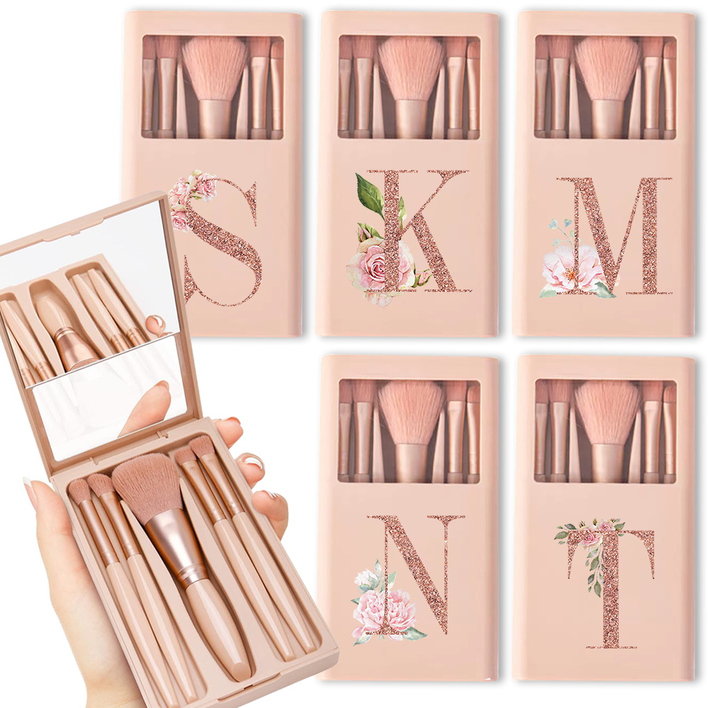 5pcs Cosmetic Brush Kit With M - огляд і ціна Beauty Makeup Case