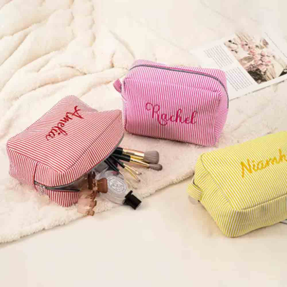 Embroidered Name Striped Makeu - огляд і ціна Beauty Makeup Events