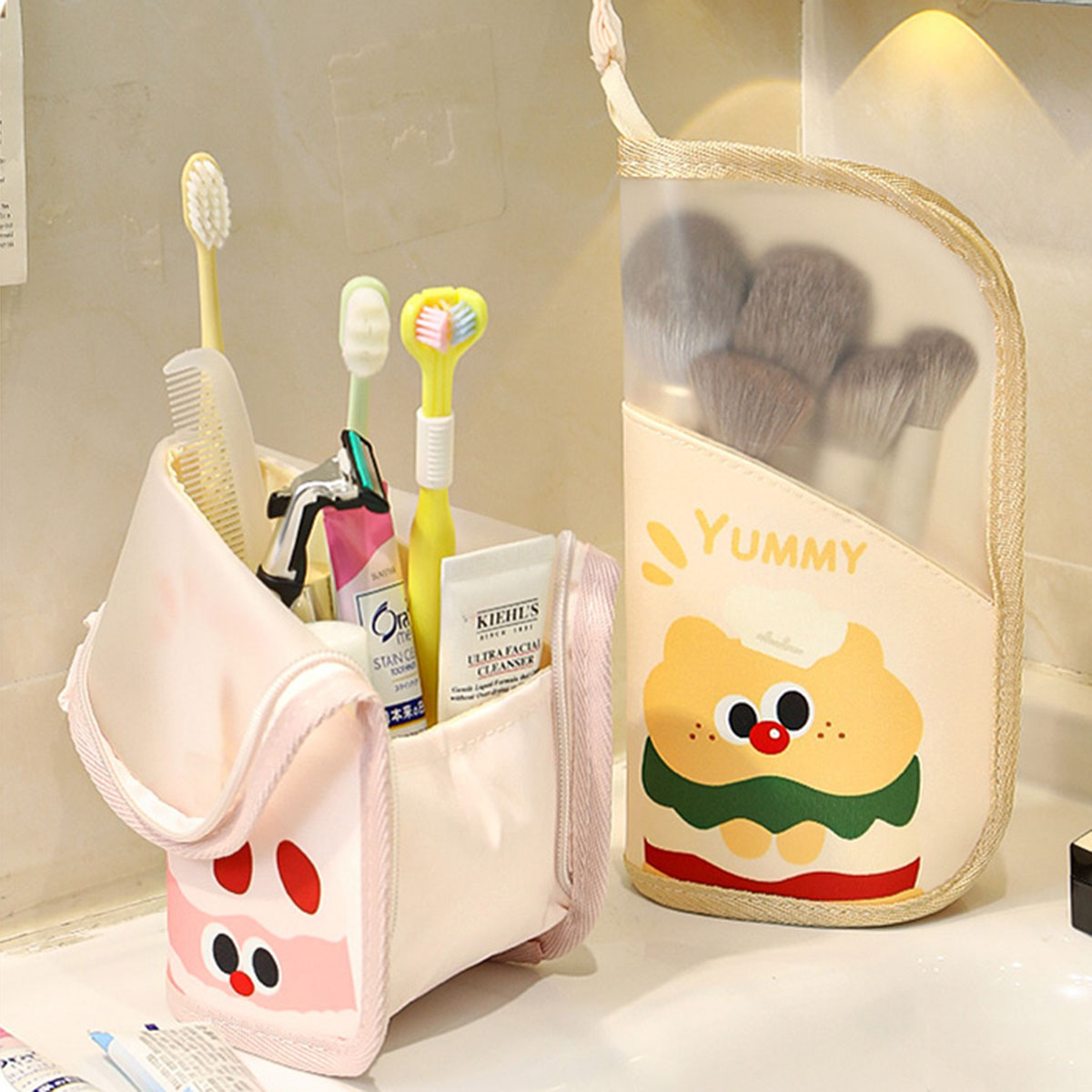 1Pcs Cosmetic Bag Travel Stand - огляд і ціна Beauty Makeup Case