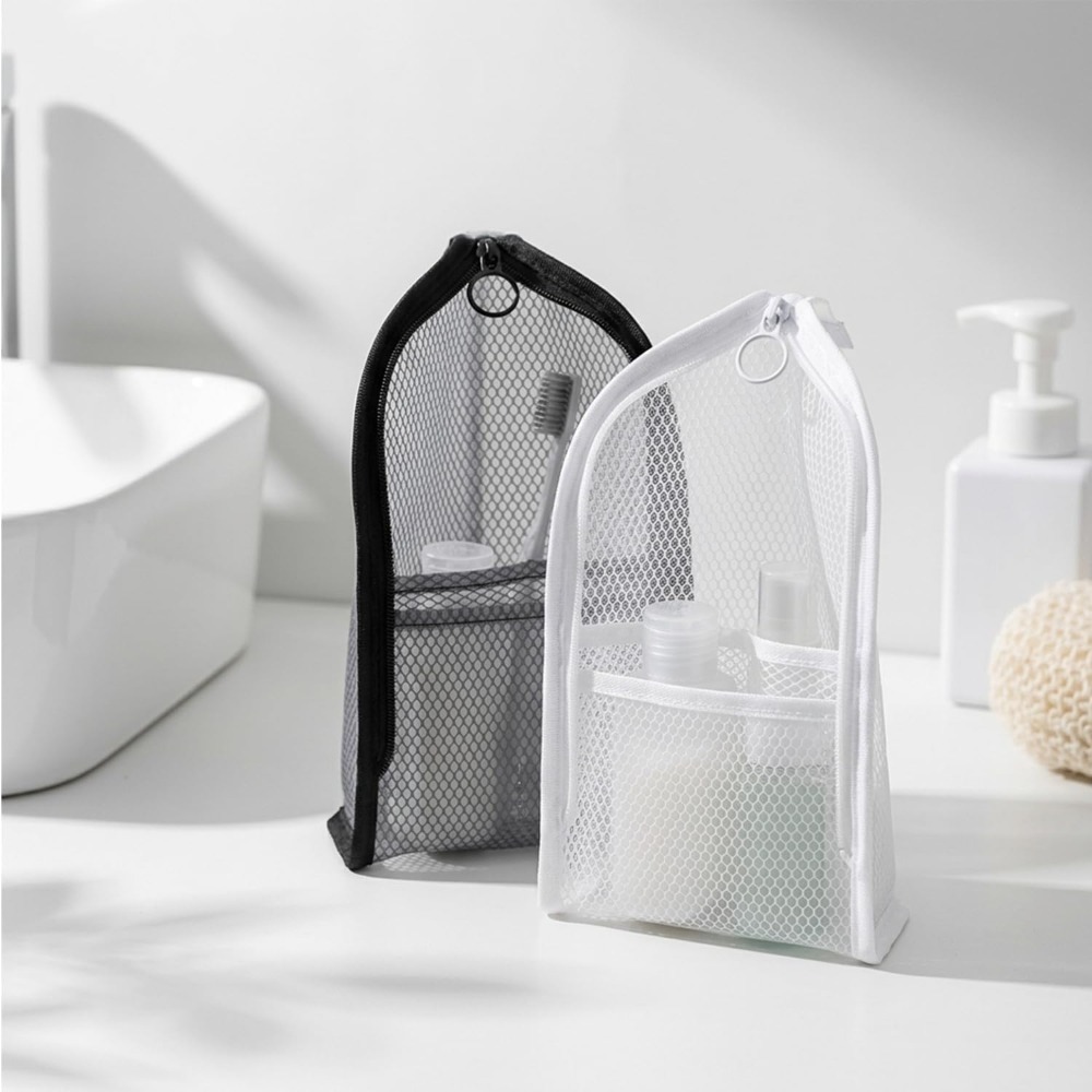 Mesh Toiletry Bag Breathable Q - огляд і ціна Makeup Organizer