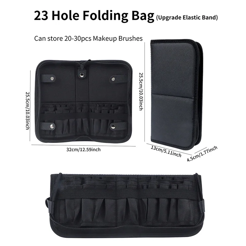 29/23 Holes Foldable Makeup Br - огляд і ціна Beauty Makeup Case