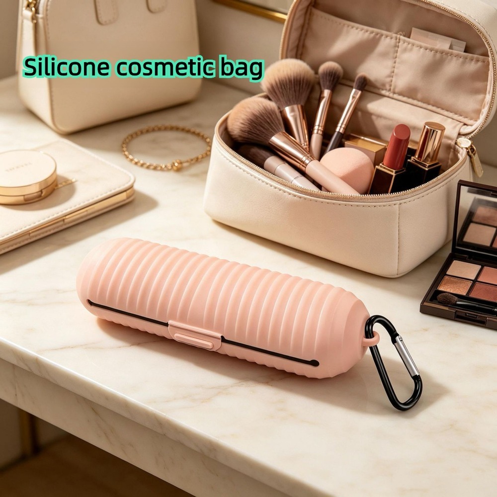 Portable Silicone Makeup Brush - огляд і ціна Beauty Makeup Case
