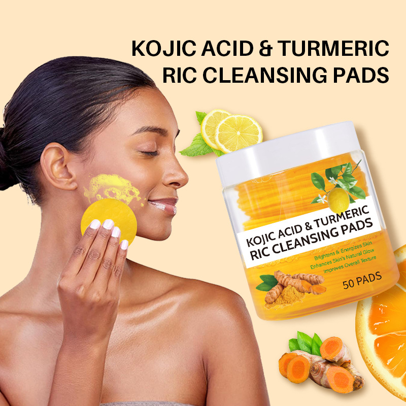 50pcs Turmeric Cleansing Pads  - огляд і ціна Beauty Makeup Events