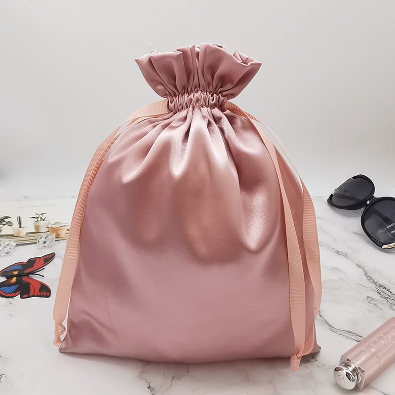 Custom Logo Satin Drawstring B - огляд і ціна Beauty Makeup Events