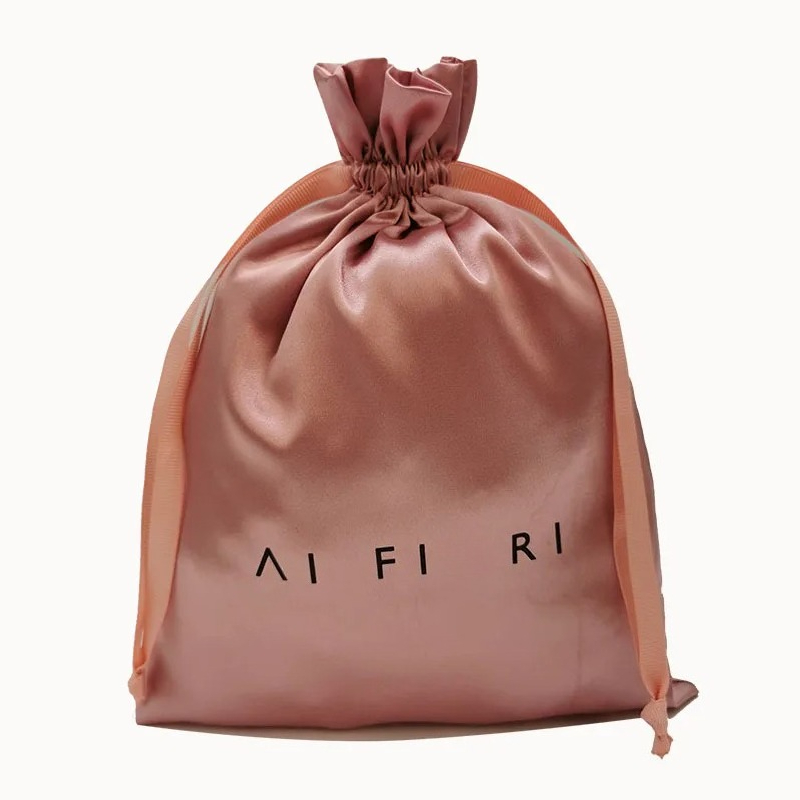 Custom Logo Satin Drawstring B - огляд і ціна Beauty Makeup Events