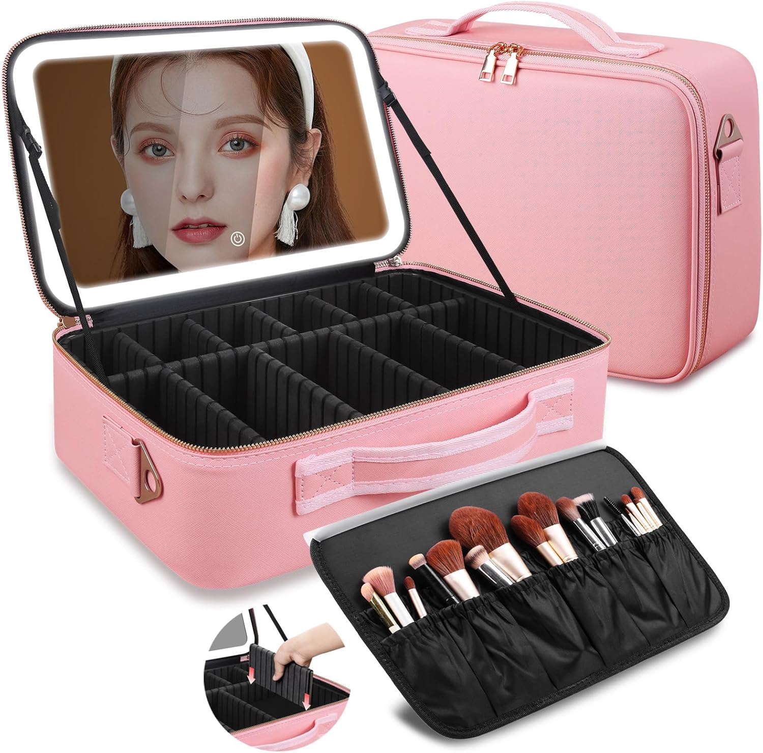 Large Capacity Makeup Bag 15'' - огляд і ціна Beauty Makeup Vanity