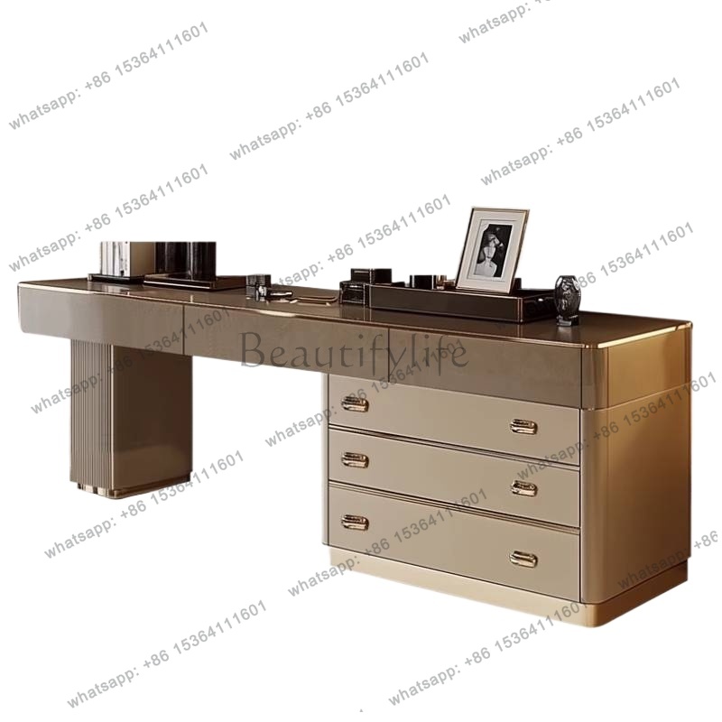 Full Set Wooden Vanity Table N - огляд і ціна Beauty Makeup Vanity Set